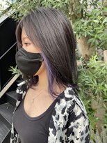 ミチオノザワヘアサロンギンザ 静岡店(Michio Nozawa HAIR SALON Ginza) インナーパープル