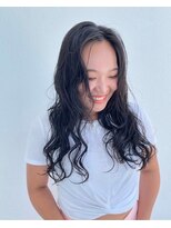 モアナ バイ ヘッドライト 三島店(Moana by HEADLIGHT) Moana【三島】#黒髪#パーマ#デジタルパーマ#ロングヘア