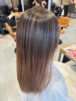 マーズ 山本丸橋店(Mars) ベージュ×バレイヤージュ
