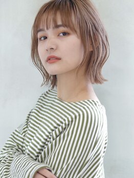 ラファンジュ ヘアー(Rohange hair)の写真/【名駅★3分】カットで差が付くショートやボブもお任せ♪BESTなフォルムの見極めで360度美シルエットに◎