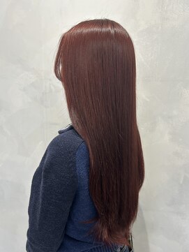 アース 流山おおたかの森店(HAIR&MAKE EARTH) レッドブラウンカラー