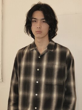 シーカ(siika) メンズボブ/メンズカット/パーマ/ニュアンスパーマ/くせ毛