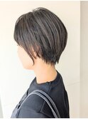ホワイトグレージュデジタルパーマチェリーブラウン天王町HA51