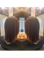 スパークル 二俣川(Sparkle)&nbsp;コーラルベージュ×外はねボブ