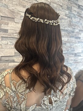 ブレス 横浜(bless) ハーフツイン/ヘアセット/結婚式アレンジ/ライブアレンジ