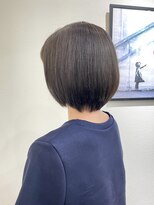 ヘアー ホスピタル ソアン(hair hospital soan) オリーブカラー×ショート