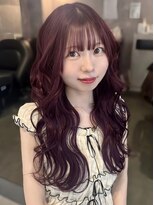 エルバイラビス 大宮(elu by lovis)&nbsp;《巴結生》ピンクブラウン/ブリーチ無し/ピンクラベンダー