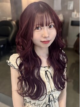 エルバイラビス 大宮(elu by lovis) 《巴結生》ピンクブラウン/ブリーチ無し/ピンクラベンダー