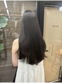 20代30代40代大人可愛い髪質改善カラー艶感ストレート透明感