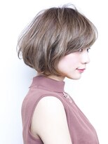 6Dエクステ 板橋店 前下がりミディアムボブヘアー