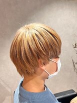 ビス リアン 川口店(Vis lien) 似合わせ小顔カットブリーチカラーミルクティーベージュ