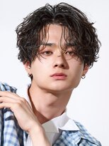 オーシャントーキョー 原宿(OCEAN TOKYO)&nbsp;波巻きパーマメンズツイストスパイラルパーマセンターパート