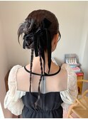 タイトアレンジ/カチモリアレンジ/ヘアセット