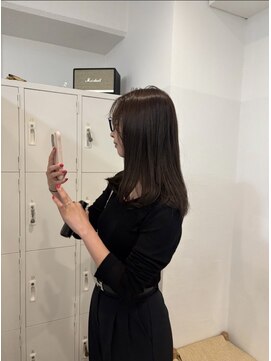 エイチ 梅田(H) グレージュオリーブグレージュラベンダーグレージュウルフボブ