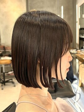 エリマ 調布(elima) 調布レディースカット顔まわりレイヤーイルミナカラー髪質改善