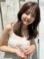 ベル 銀座5丁目店(Belle)&nbsp;シースルーバング×レイヤーミディアム