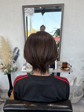 ウルフレイヤー×白髪ぼかし