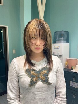 グランアージュルポ 北千住(grandage repos) ウルフレイヤースタイル【榎本樹道】