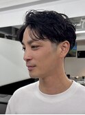 ナチュラルツーブロック