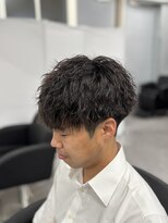 ガオプロデュースバイレボ(gao produced by revo) ツイストスパイラル刈り上げマッシュツーブロックメンズパーマ柏