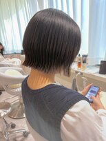 サンド クリア 横浜本店(sand clear)&nbsp;切りっぱなしボブ巻ける縮毛矯正