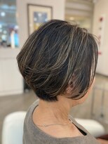 アレックスウェアハウス(alex warehouse)&nbsp;大人ショート×白髪活かしハイライト
