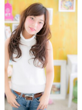 ミック ヘアアンドビューティー 大山店(miq  Hair&Beauty) クセ毛風カールで美形ロング