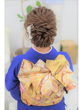 リサ 恵比寿(risa.) 振袖にも☆ゆるウェーブアップ