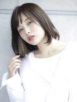 エムスラッシュ みなとみらい馬車道店(M SLASH)&nbsp;M.SLASH馬車道/エアリーボブ/ポイントカラー/くすみカラーz