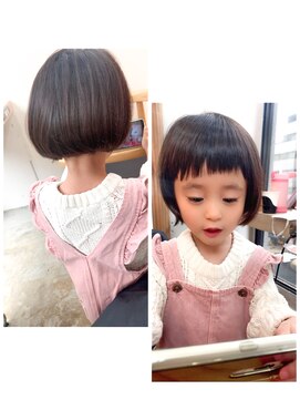 ヘアーワークス ヘルム 渋谷店(HAIR WORKS HELM) [HELM渋谷] キッズカット☆ミニボブ