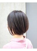 大人可愛いショートボブ