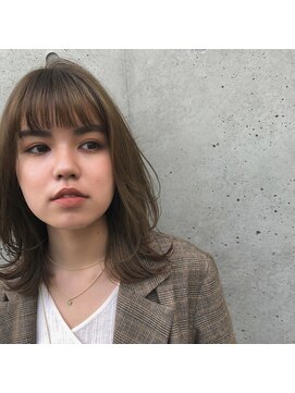 キャラ 池袋本店(CHARA) ふんわり、くびれミディ【池袋/CHARA/くびれミディ/ミディアム】