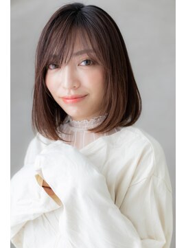 カバーヘア ブリス 大宮西口(COVER HAIR bliss) インナーカラー小顔切りっぱなしボブディ304Z大宮20代30代40代