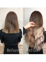 あるじゃんすー 静岡店&nbsp;ミルクティーインナー#シールエクステ#メルティカラー#静岡