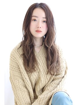 ヘアリゾート ラグーン(hair+resort lagoon) 20代30代40代◎秋冬デザイン透明感カラーミルクティアッシュ