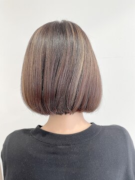 アッシュ 高円寺店(Ash) ナチュラルに馴染むハイライトボブ★★