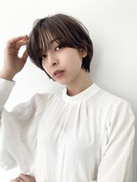 ヴェイン 渋谷(vain)&nbsp;20代30代/大人可愛い/小顔ボブ/前下がりショート/ハイライト