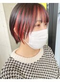 #オススメ#ピンクカラー#インナーカラー#高知ブリーチ#20代
