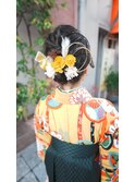#ヘアアレンジ#編み込み#浴衣ヘア#浴衣アレンジ#アップスタイル