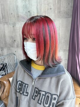 ミラク 町田(MIRAC) アンブレラカラー　レッド