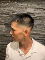 ヒロギンザ 恵比寿店(HIRO GINZA)&nbsp;ツーブロックビジネスショートフェードスパイラルツイストパーマ