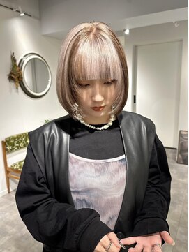 サンデイズド(SUNDAZED) デザインカラー/髪質改善カラー/ハイトーン/ボブ