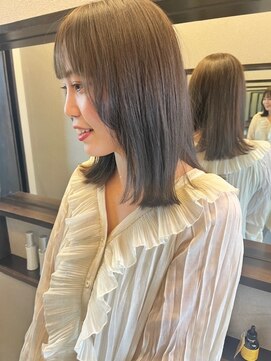 チャコ ジー(cyaco g) オリーブベージュカラー