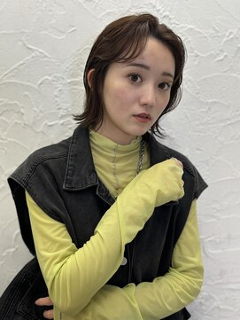 ネオリーブ シュシュ 神保町店(Neolive susu) タイトなウルフスタイル