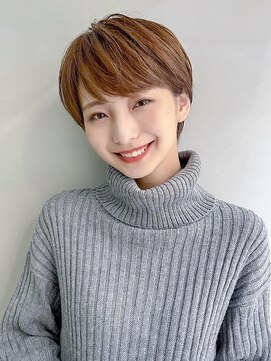 オーブヘアー モリー 都城2号店(AUBE HAIR molly) 20代・30代_小顔が叶う丸みショート