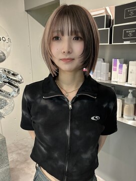 ポノ(po_no) デザインカラーブロックカラーツートンカラー