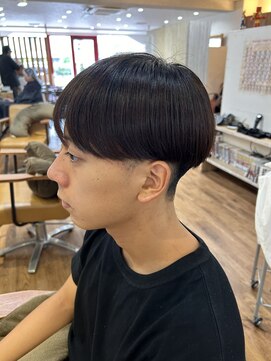 アモヘアー 城山店(amo hair) メンズ曲がる縮毛矯正