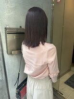 透明感抜群！ラベンダーグレージュ　銀座/20代/30代/40代