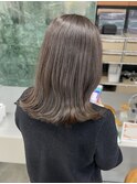 ラベンダーブラウン　透明感カラー　艶カラー☆