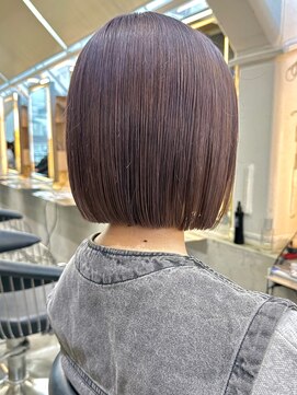 ロンド 表参道店(Lond) ウェーブミディアム似合わせカットメルティカラーボブ/表参道